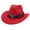 Red, variant on Western Cowboy Hat for Kids Boy Girl Classic Cowboy Cowgirl Dress Up Hat with Buckle Belt