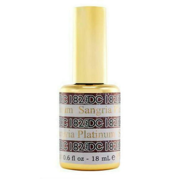 DND - DC UV/LED Soak Off Platinum Gel - 182 Sangria