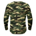 thumbnail image 4 of Birdeem Chemises pour Hommes à Manches Longues Boutonnées Chemises pour Hommes à Imprimé Camouflage à Boutons Décontractées à Manches Longues Blouses à Col Rond Chemises pour Hommes à Manches Longues Décontractées, 4 of 4