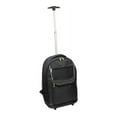 thumbnail image 2 of Preferred Nation Adult Rolling Polyester Travel Backpacks, Black, 2 of 2