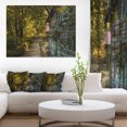 thumbnail image 1 of Pathway in the Green Garden - Landscape Canvas Art Print, 1 of 3