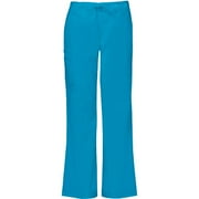 Perfect Fit Cargo Pocket Drawstring Utility Scrub Pant in Dark Turquoise
