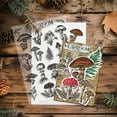 thumbnail image 4 of Custom PVC Stamps for DIY Scrapbooking Photo Album Decorative Cards Making Stamp Sheets Film Frame Mushroom 210x148mm, 4 of 7