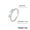 Silver, variant on Letter Mom Rings for Women Stainless Steel Finger Rings Jewelry