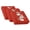 Christmas Santa Claus Red, variant on Xixirimido Sectional Couch Covers 3Pcs Stretch Sofa Covers Washable Couch Cushion Slipcover with Elastic Bottom Universal Furniture Protector, Cottagecore Grass