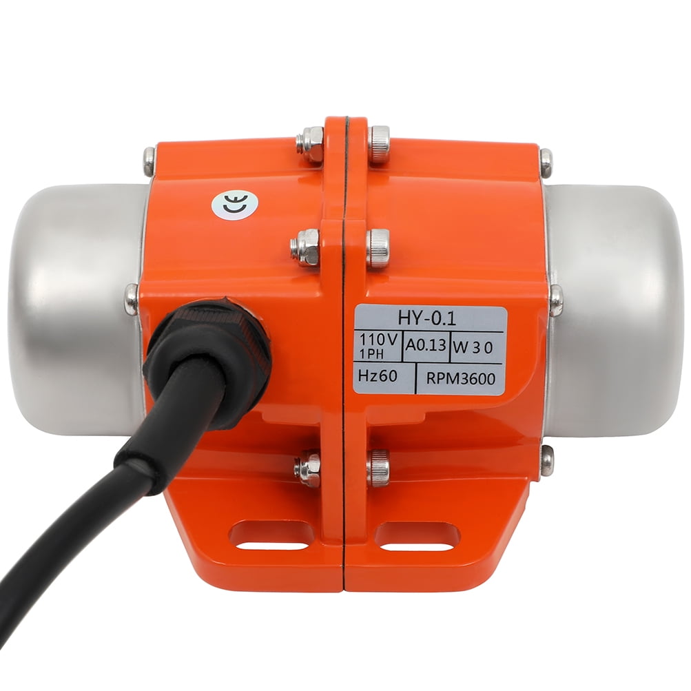 Moteur Vibrateur à Béton 30W 220V 3000Rpm Monophasé - Aluminium - Neuf