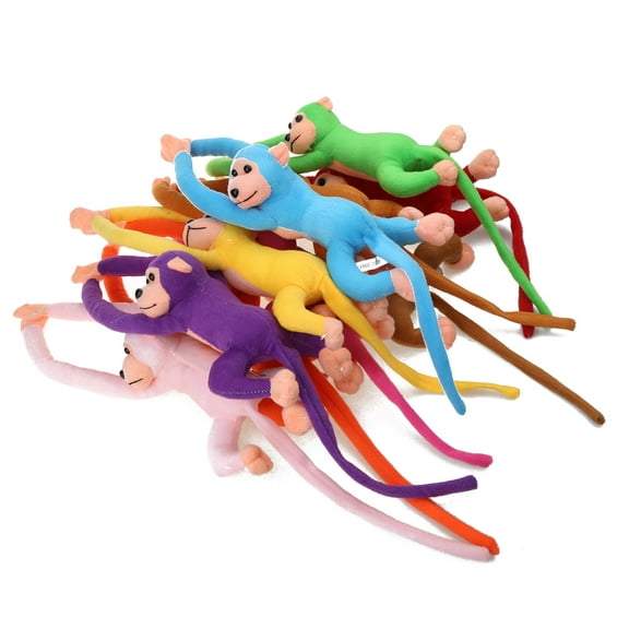 RUISINERY New Color Long Arm Monkey Plush Shape Dolls Kids Cuteness Animal Plush Toy for Children Gifts