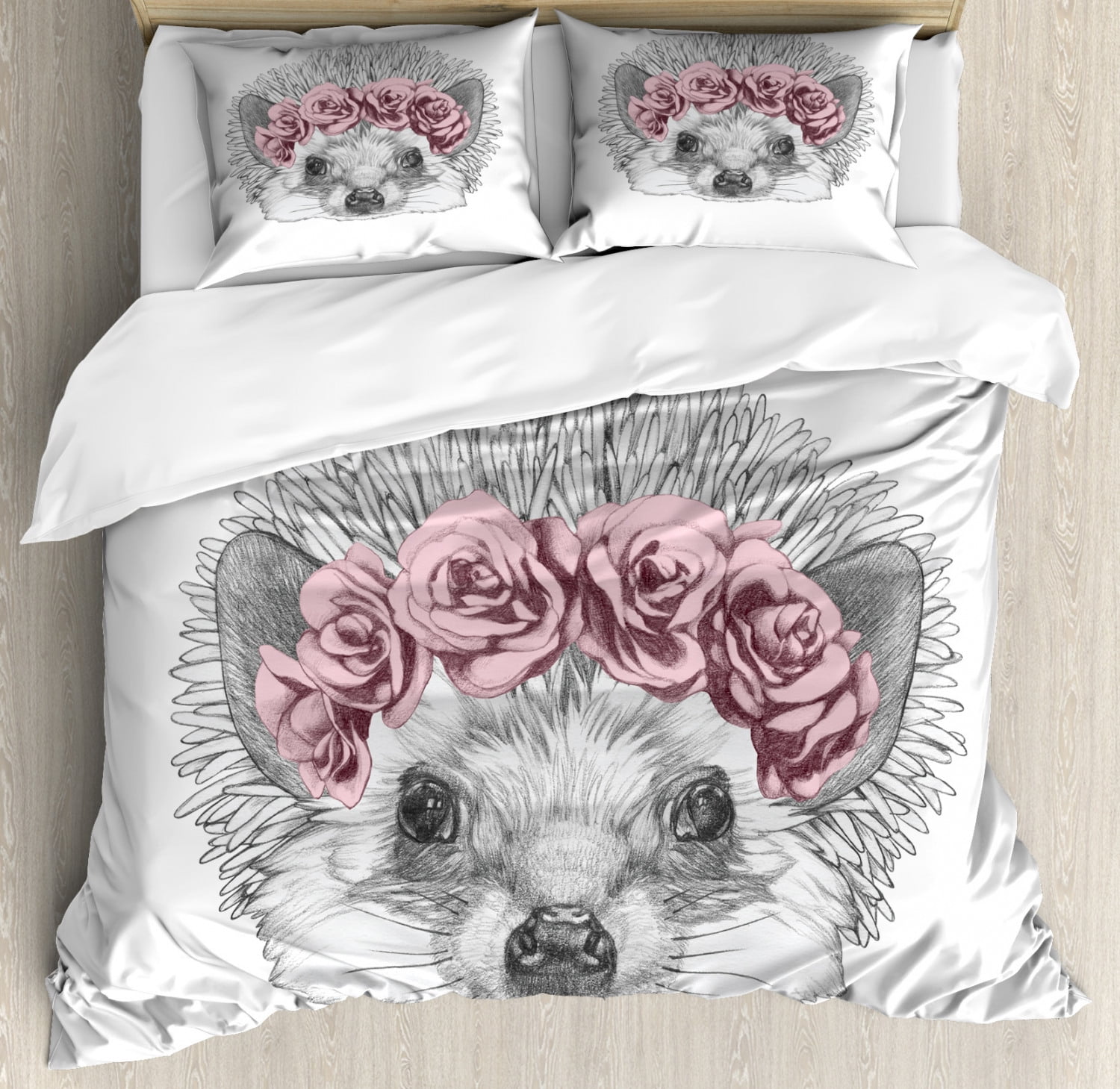 Details about   Romantic Rose Pillow Sham Decorative Pillowcase 3 Sizes Bedroom Decor Ambesonne 
