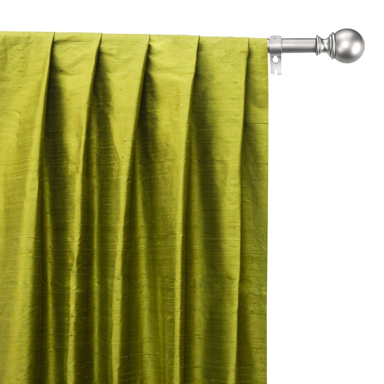 FabricMart Chartreuse 100% Pure Silk Fabric By The Yard, Pure Silk