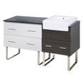 thumbnail image 1 of Imaginations Américaines 60.75 pouces W Vanity Set Gris, 1 of 1