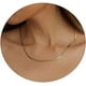 thumbnail image 1 of Collar de cadena de serpiente chapado en oro/plata de 14 quilates, collar de espiga, gargantilla de oro para mujer, 1,5/3/5 mm de ancho 14/16 L, 1 of 6