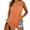 #23 Orange, variant on Womens Summer Deep V Neck Sleeveless Tank Top Curved Hem Casual Loose Fit Flowy Tank