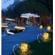 thumbnail image 2 of Paquete de 2 luces solares con enchufe para tierra de exterior, luces solares de tarro de masón, para jardín, Patio, terraza, pasarela, jardín, decoración de fiesta, regalos, 2 of 5
