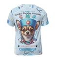 thumbnail image 2 of Just a Certified Nursing Assistant Cna Who Loves Her Chihuahua All Over Print 3D Shirt Unisex Merch Dog Lover Gifts Idea - 00003, 2 of 6