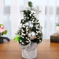 thumbnail image 3 of Christmas Ornament 20CM Mini Desktop Christmas Tree  Table Decoration Party Decor Gift C, 3 of 9