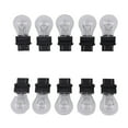 thumbnail image 3 of 10 Pack 3157 Clear and Amber Tail Signal Brake Light Bulbs, 3 of 6
