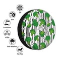thumbnail image 5 of Spare Tire Cover, Broccoli K Wheel Cover Tire Covers for Trailers Car Truck Camper Universal Tire Covering Fits Diameter 14 inch, 5 of 7