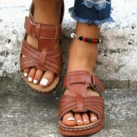 

Women s Block Square Open Toe Heeled Sandals - Ankle Strap High Heels for Going Out and Parties