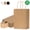Brown, variant on Hengbo 20 Pcs Gift Bags with Handles Kraft Paper Gift Bags 8 x 4.3 x 10.7 inch for Party Favors Grocery Brown