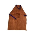 thumbnail image 3 of jiaping Welding Apron Adjustable Strap Front Pocket Gardening Apron Multipurpose 70cmx100cm Brown, 3 of 9