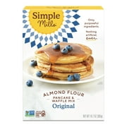 Simple Mills Almond Flour Pancake and Waffle Mix, Gluten-Free, 10.7 oz