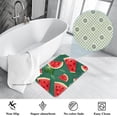 thumbnail image 3 of Watermelon Polyester Non-Slip Machine Washable Indoor Mat Office Mat Kitchen Rugs, 3 of 6