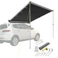 thumbnail image 1 of Yescom 6.6x8.4' Car Awning Vehicle Roof Rack Ripstop Side Awning SUV Truck Van Rooftop for Camping, 1 of 9
