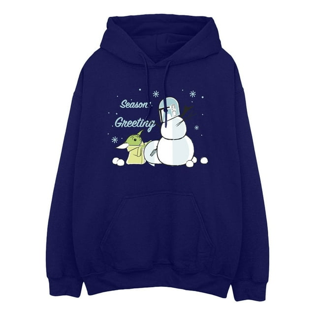 Star Wars: The Mandalorian Mens Seasons Greetings Hoodie