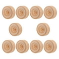 thumbnail image 6 of WEUVEB Model Car Wheels Wooden Wheel Beech Wood 10Pcs DIY Educational Play, 6 of 8