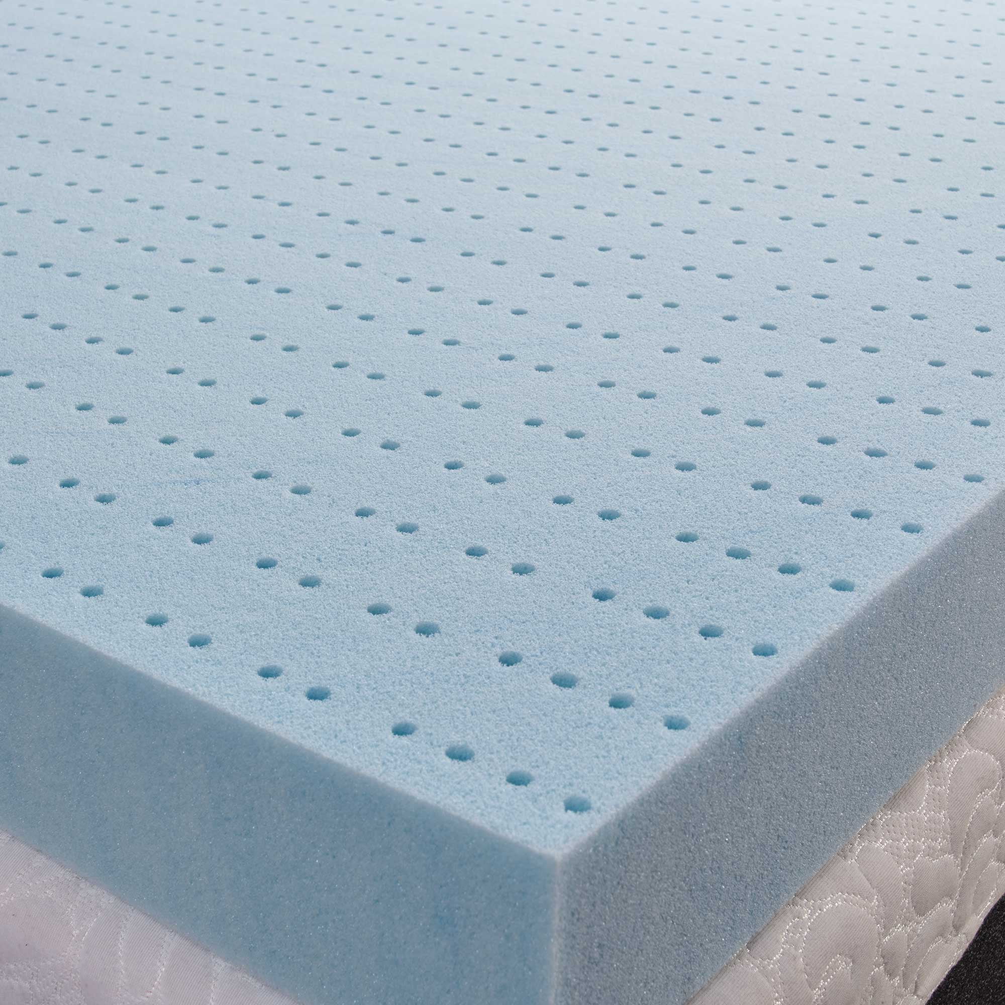 Comfort Tech 4" TheraGel Memory Foam Mattress Topper, Queen