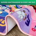 thumbnail image 6 of Quokka Small Classroom Girl Rug for Kids - 60x41 ABC Rugs for Playroom - Bedroom Alphabet Learning Area Rug - Girls Toddler Rugs, 6 of 8