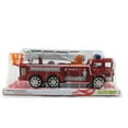 thumbnail image 3 of MesaSe Simulation Fire Truck Safe Impact Resistant Pull Back Fire Engine Toys With Telescopic 360 Degree Rotary Ladder Red, 3 of 13