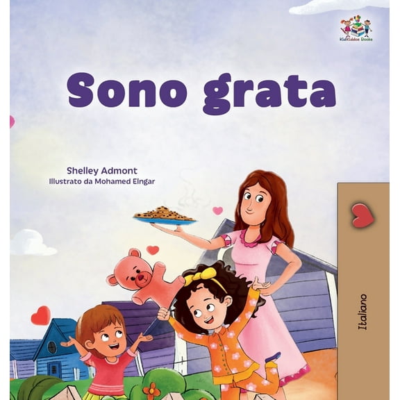 Italian Bedtime Collection I am Thankful (Italian Book for Children), (Hardcover)