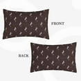 thumbnail image 2 of Pofeuu Leopard Print Print Polyester Microfiber Plush Pillowcases, Super Soft and Cozy Pillow Case Covers with Envelop Closure（Pillow core not included）-16"x24", 2 of 6