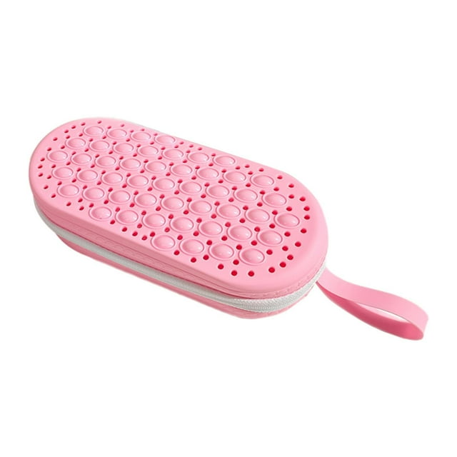 Case de contenedores de cajas de gafas de natación para adultos Regalos de de verano Rosa