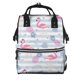 thumbnail image 1 of Fotbe Flamingo and Pineapple Mochila Maternidad - Lona de Sarga Impermeable, Mochila de Pañales de Gran Capacidad con Múltiples Bolsillos y Correas Ajustables, 1 of 6