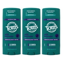 3 Pack - Tom’S Of Maine Wild Lavender Natural Deodorant For Women And Men, Aluminum Free, 3.25 Oz