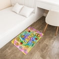 thumbnail image 2 of Personalized Camp Floor Mat for Kids – Non-Slip Bunk Mat for Sleepaway Camp – Fun Printed Designs, 2 of 4