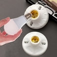 thumbnail image 3 of Portalámparas con Base LED E27, adaptador de soporte de bombilla, salida de enchufe de rosca, 1 unidad, 3 of 4