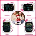 thumbnail image 2 of TESNN Juguetes para niñas de 2 a 3 años, juguetes para niñas, tableta de escritura LCD para niños, tabletas de dibujo borrables para niños de 2 a 4 años, juguetes educativos para niños y niñas Sailing Electrónica, 2 of 4