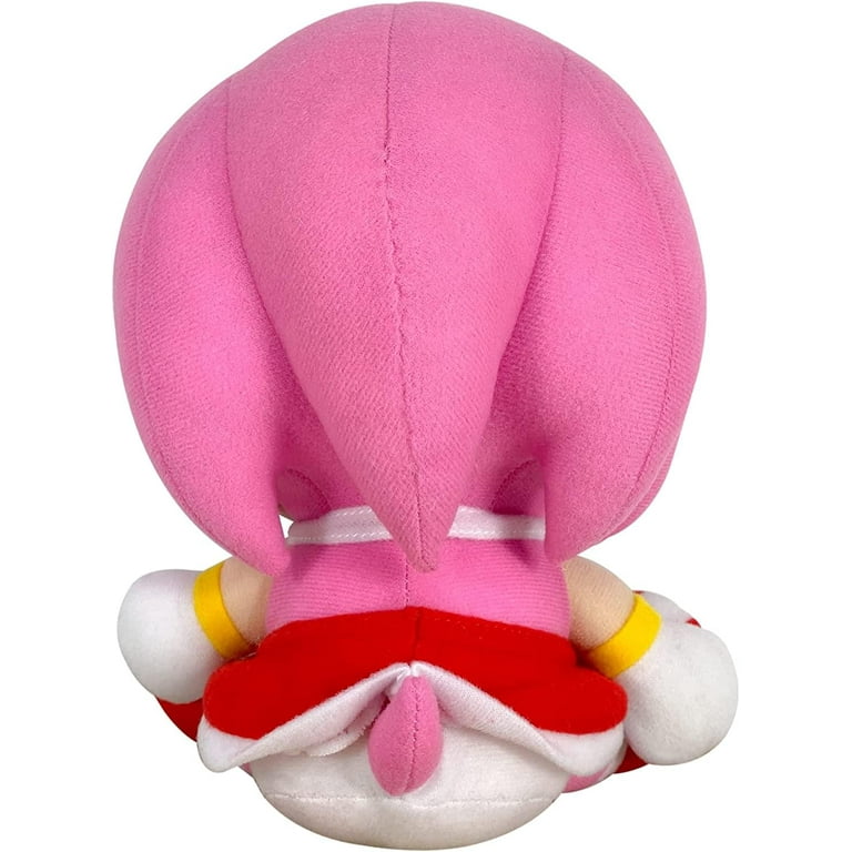 Great Eastern Sonic The Hedgehog: Amy Rose in Red Dress Plush 