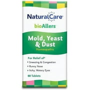 bioAllers Natural Care Allergy ; Mold, Yeast & Dust, Homeopathic Relief, 60 Tablets