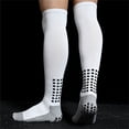 thumbnail image 1 of Towel Bottom Running Men's Socks Breathable Extra Long Hiking Soccer Socks Long Football Socks Cycling Socks Sports Socks WHITE, 1 of 8