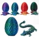 thumbnail image 2 of Surprise Dragon Egg Toy with Flexible Pearly Sheen Dragon,3D Printed Gift Toy,Decorative Ornaments, 2 of 4