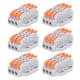thumbnail image 4 of Conectores de empalme compactos rápidos, 15 piezas Conectores de cable de palanca de terminal de conexión rápida Conector de cable Solución innovadora, 4 of 9
