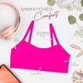 thumbnail image 5 of Alyce Ives Intimates Girls Cami Cotton Training Bras, Solids, XL, 10 Pack, 5 of 7