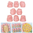 thumbnail image 2 of T-HOTLYST 8pcs Capybara Cookie Cutters Biscuit Fondant Embosser Stamp for Wedding Parties Birthday Dessert Bakewares Pastries Tool, 2 of 15