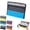 Blue, variant on 13 Pocket Expanding File Folder,Important Document Organizer,Plastic Accordion File Organizer with Zipper,A4 Size for Office,Home,and Travel