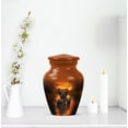 thumbnail image 6 of JAGASY Elephant Urns for Mother - Brown Small Urn for Ashes Adult Male - River Sunset Decorative Urn for Human Ashes Keepsake - Handcrafted Cremation Urns for Mom & Dad - (3 Inch), 6 of 7