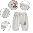 thumbnail image 7 of FLMEI Kids Toddler Shorts Cotton Pant for Boys,Baby Summer Athletic Sweat Shorts Sport Casual Active Sport Jogger Shorts Little Drawstring Boys Shorts for 1-8Years, 7 of 7